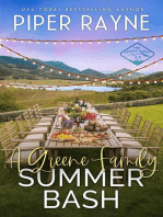 A Greene Family Summer Bash: The Greene Family, #3.5