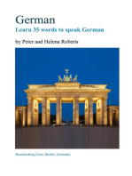 German - Learn 35 Words to Speak German