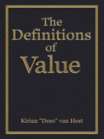 The Definitions of Value: The Economic Definitions, #2