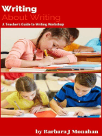 Writing About Writing: A Teacher's Handbook to Writing Workshop