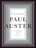 Groundwork: Autobiographical Writings, 1979–2012