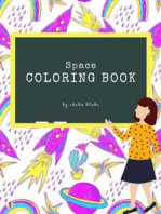 Space Coloring Book for Kids Ages 6+ (Printable Version)