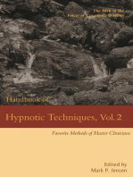 Handbook of Hypnotic Techniques, Vol. 2: Favorite Methods of Master Clinicians: Voices of Experience, #5
