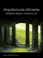 Arquitectura efímeras: Adolphe Appia, música y luz