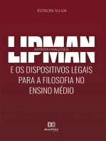 Lipman e os dispositivos legais para a Filosofia no Ensino Médio: Aproximações