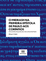 O Midrash na Primeira Epístola de Paulo aos Coríntios