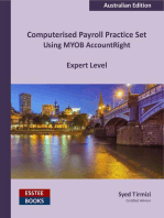 Computerised Payroll Practice Set Using MYOB AccountRight: Australian Edition