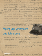 Macht und Ohnmacht des Schreibens: Späte Texte Heiner Müllers