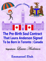 The Pre-Birth Soul Contract that Laura Anderson Signed to be Born in Toronto: Canada