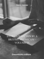 Stories written by a British American – Volume IX