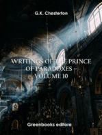 Writings of the Prince of Paradoxes - Volume 10