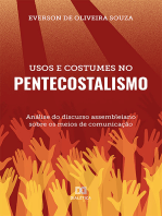 Usos e Costumes no Pentecostalismo: análise do discurso assembleiano sobre os meios de comunicação