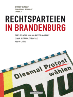 Rechtsparteien in Brandenburg: Zwischen Wahlalternative und Neonazismus, 1990-2020
