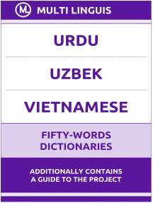 Urdu Uzbek Vietnamese Fifty Words Dictionaries By Multi Linguis Ebook Scribd