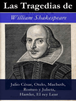 Las Tragedias de William Shakespeare: Julio César, Otelo, Macbeth, Romeo y Julieta, Hamlet, El rey Lear