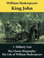 King John (The Unabridged Play) + The Classic Biography