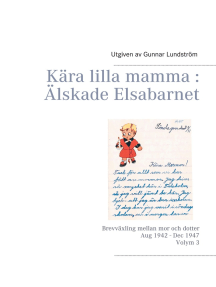 Read Kära lilla mamma : Älskade Elsabarnet Vol. 1 Online by Books 