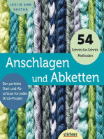 Anschlagen und Abketten