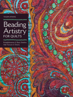 Beading Artistry for Quilts: Embellishments & Basic Stitches, Add Texture & Drama