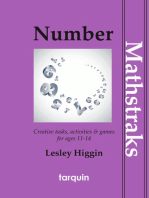 MathsTraks: Number: A Collection of Blackline Masters for ages 11-14