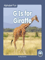 G Is for Giraffe