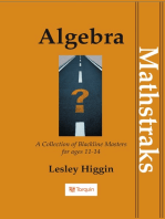 MathsTraks: Algebra: A Collection of Blackline Masters for ages 11-14