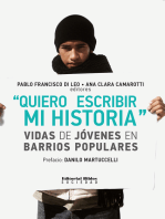 "Quiero escribir mi historia": Vidas de jóvenes en barrios populares