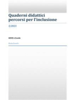 ADHD e Scuola: Quaderni didattici-Percorsi per l'inclusione-5/2021