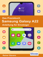 Das Praxisbuch Samsung Galaxy A22 - Anleitung für Einsteiger