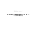 Ein lateinisches Weihnachtsgedicht für die Universität Leipzig: Paul Flemings Jesu Christo Natalitium von 1631