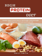 High Protein Diet