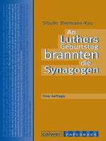 An Luthers Geburtstag brannten die Synagogen: Eine Anfrage