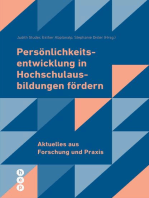 Persönlichkeitsentwicklung in Hochschulausbildungen fördern (E-Book): Aktuelles aus Forschung und Praxis