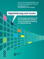 Digitalisierung und Lernen (E-Book): Gestaltungsperspektiven für das professionelle Handeln in der Erwachsenenbildung und Weiterbildung