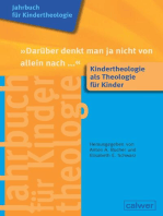 "Darüber denkt man ja nicht von allein nach...": Kindertheologie als Theologie für Kinder