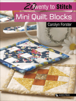 Twenty to Stitch: Mini Quilt Blocks