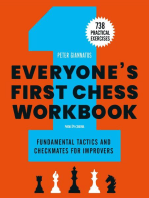 Everyone's First Chess Workbook: Fundamental Tactics and Checkmates for Improvers – 738 Practical Exercises