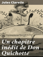 Un chapitre inédit de Don Quichotte