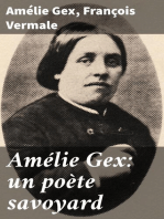 Amélie Gex: un poète savoyard: Biographie et correspondance