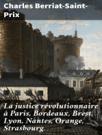 La justice révolutionnaire à Paris, Bordeaux, Brest, Lyon, Nantes, Orange, Strasbourg