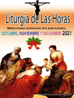 Liturgia de las Horas Breviario romano en español, en orden, todos los días de octubre, noviembre y diciembre de 2021