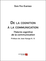De la cognition à la communication: Théorie cognitive de la communication