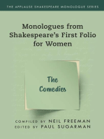 Monologues from Shakespeare’s First Folio for Women
