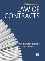 Law of Contracts