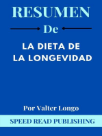 Resumen De La Dieta De La Longevidad Por Valter Longo