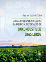 Tarifas internacionais como barreiras à exportação de biocombustíveis brasileiros