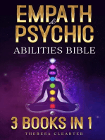 Empath and Psychic Abilities Bible | 3 BOOKS IN 1: Unlocking Your Inner Potential & Managing Your Psychic Gifts Through Intuition, Clairvoyance and Meditation: Psychic, Empath and Meditation Connecting Guides