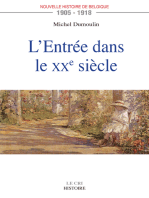 L’Entrée dans le XXe siècle: 1905-1918