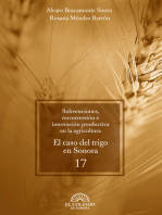 Subvenciones, recoversión e innovación productiva en la agricultura: El caso del trigo en Sonora