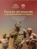 Espacios del desarrollo y las desigualdades en Sonora